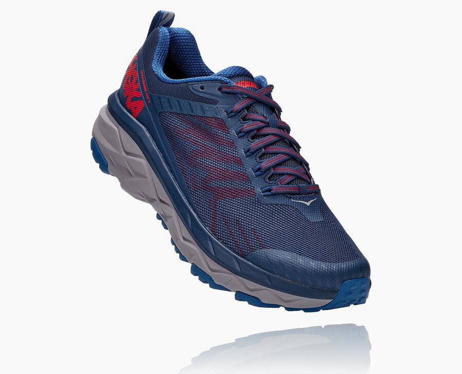 Hoka Australia One One Challenger ATR 5 - Mens Trail Shoes Navy - ZYHOC-9317